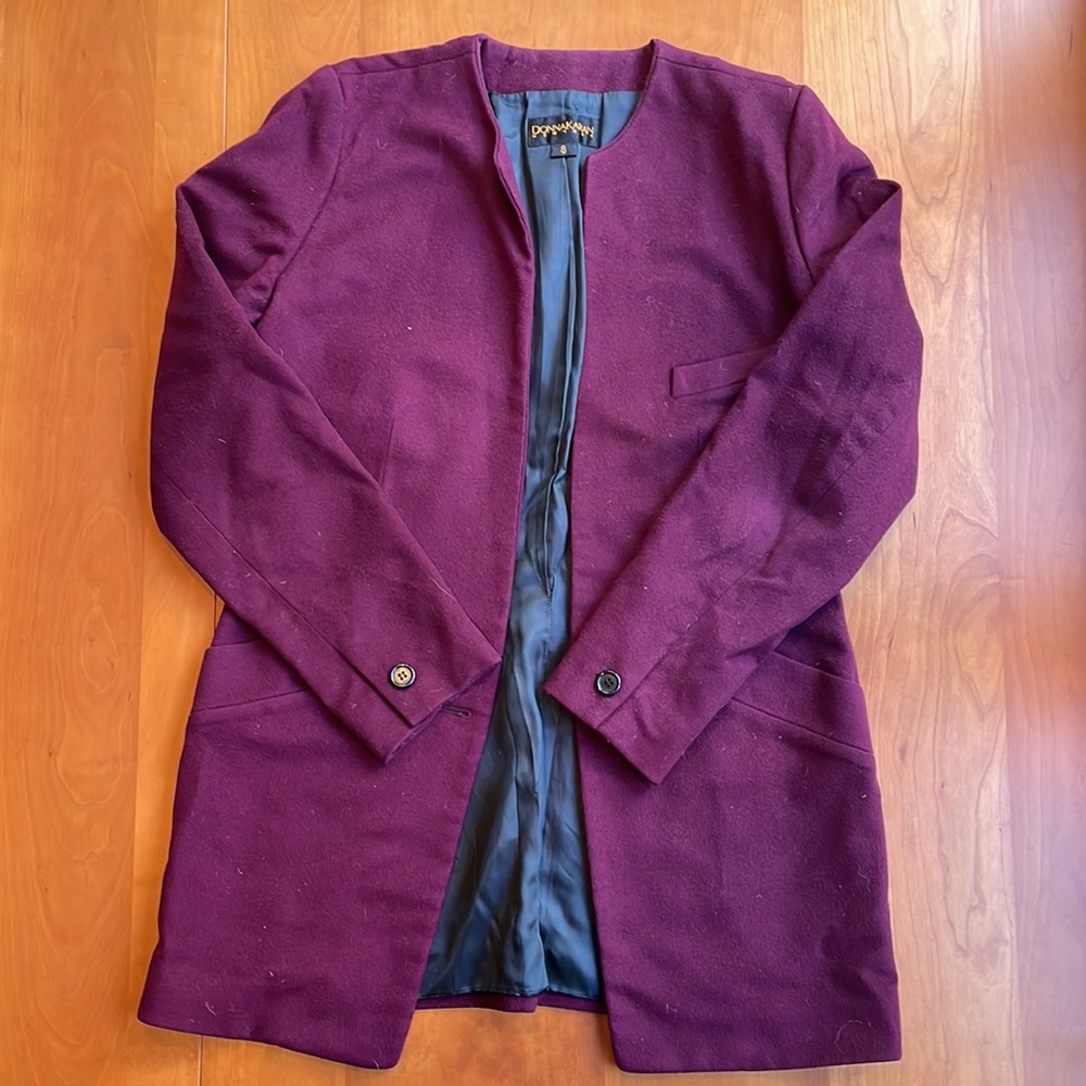Donna Karan New York Vintage Wool Blazer Size 8